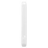 Powerbank 10000mAh 15W EnerFill FP11 ar USB-C kabeli 30cm - balts