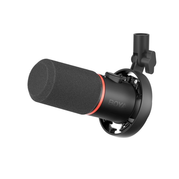 Vadu dinamiskais spēļu mikrofons USB XLR RGB - melns