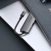 Centrmezgla dokstacija 6-in-1 USB-C - UAB-A USB-C HDMI SD 4K 60Hz PD 90W - pelēka