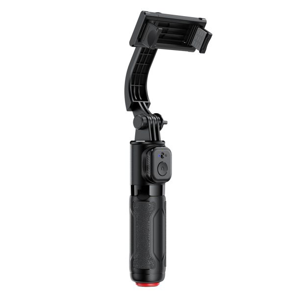 Selfiju nūja ar automātisku statīvu un Bluetooth tālvadības pulti 63 cm - melna