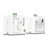 4-in-1 bezvadu lādētājs tālrunim, pulkstenim, austiņām ar naktsgaismu 25W - balts