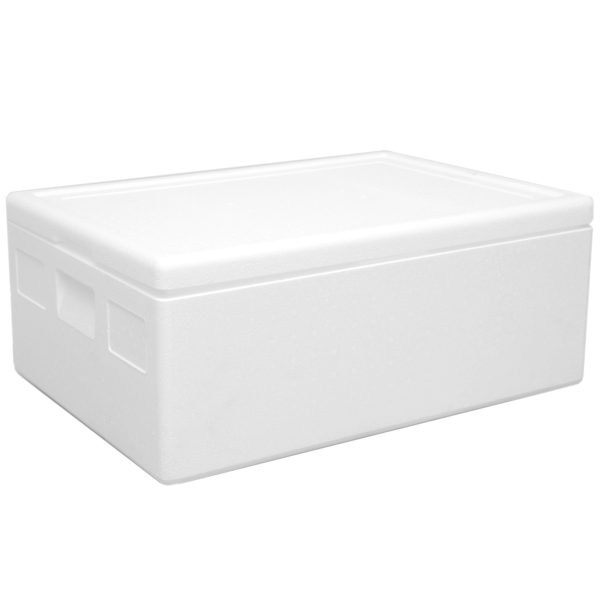 Termobox putupolistirola termokaste ar vāku, PZH sertifikāts, 685x485x265mm, 53L