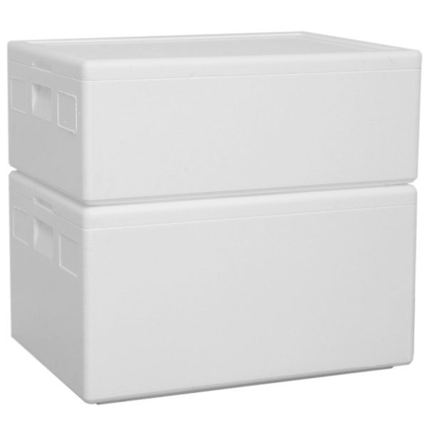Termobox putupolistirola termokaste ar vāku, PZH sertifikāts, 685x485x265mm, 53L
