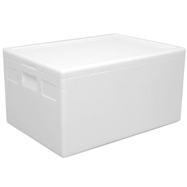 Termobox putupolistirola termokaste ar vāku, PZH sertifikāts, 685x485x365mm, 80L