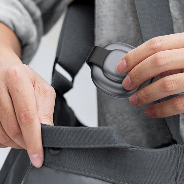 3-in-1 bezvadu lādētājs viedtālrunim, viedpulkstenim un austiņām MagSafe - melns