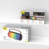 Bezvadu RGB Bluetooth apgaismots skaļrunis ar turētāju - melns