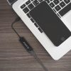 Ārējais USB-A - RJ45 10/100/1000 Mbps tīkla adapteris - melns