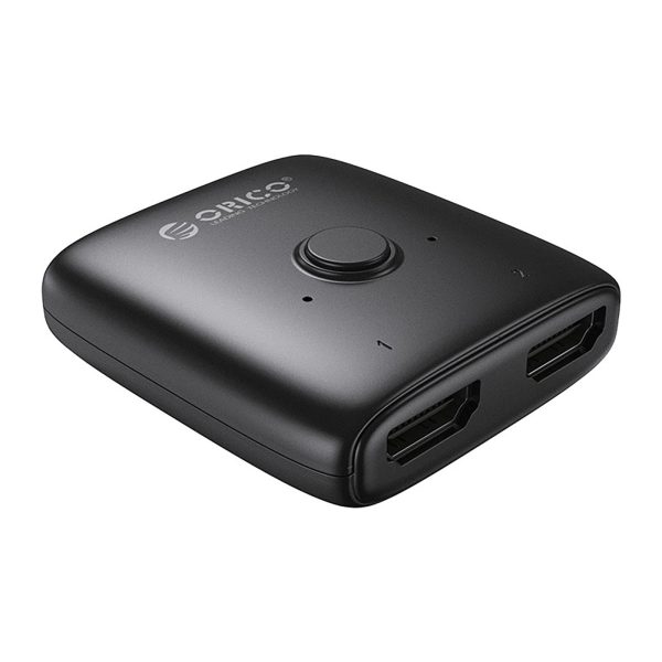 HDMI divvirzienu sadalītāja adapteris - melns
