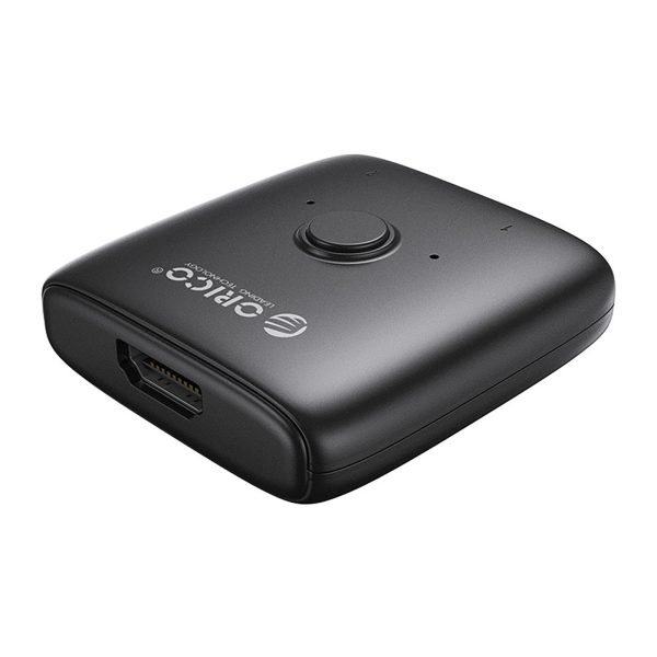 HDMI divvirzienu sadalītāja adapteris - melns