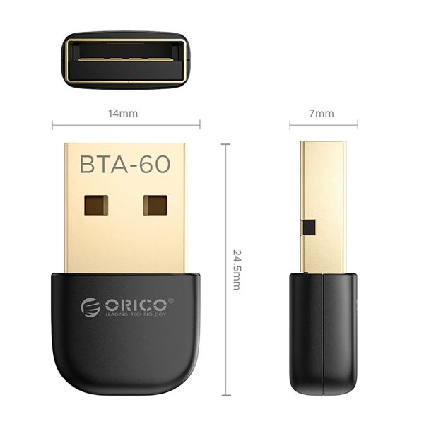 Bluetooth 6.0 adapteris - melns