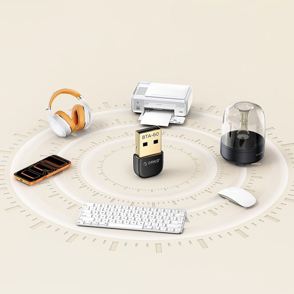 Bluetooth 6.0 adapteris - melns