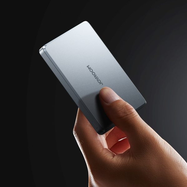 Bezvadu pārnēsājamais akumulators 10000mAh 22.5W USB-C - pelēks