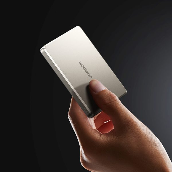Bezvadu pārnēsājamais akumulators 10000mAh 22.5W USB-C - titāna