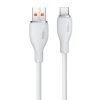 USB-A - USB-C pudinga kabelis 100W 1.2m - balts