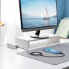 USB-A - USB-C pudinga kabelis 100W 1.2m - melns