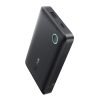 Powerbank 10000mAh 15W EnerFill FP11 ar USB-C kabeli 20V 3A 30cm - melns