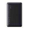 Powerbank 10000mAh 15W EnerFill FP11 ar USB-C kabeli 20V 3A 30cm - melns