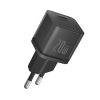 USB-C GaN5S 20W sienas lādētājs - melns