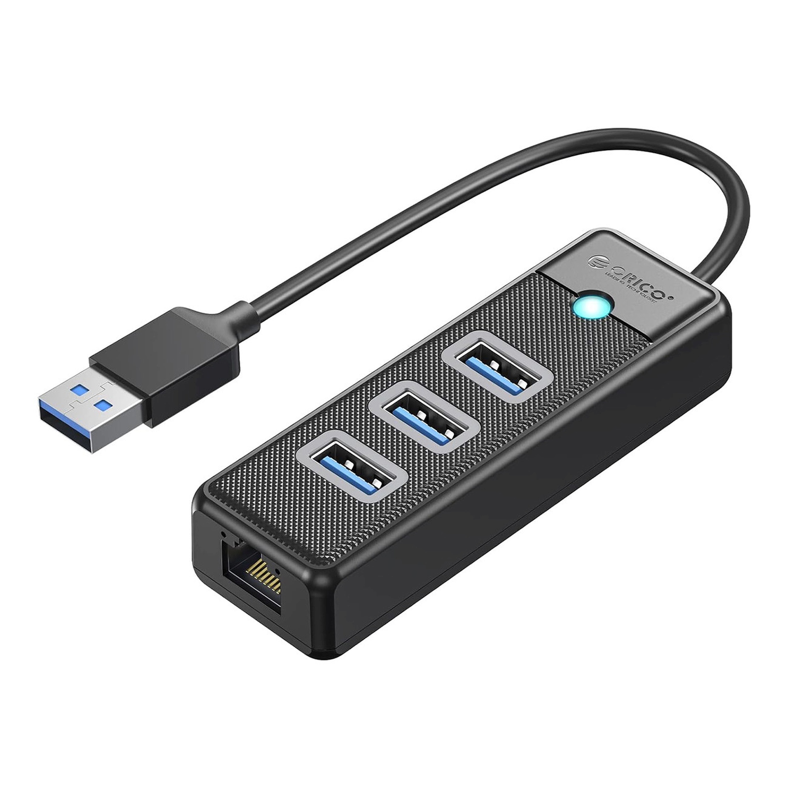 Sadalītājs HUB 4-portu USB-A - USB-A
