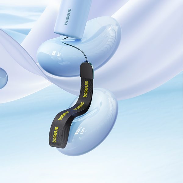 Pārnēsājams rokas ventilators 1200 mAh - zils