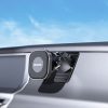 Magnētiskais automašīnas viedtālruņa turētājs pie paneļa - melns