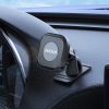 Magnētiskais automašīnas viedtālruņa turētājs pie paneļa - melns