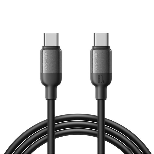 Lively sērijas 60 W USB-C kabelis 1,2 m - melns