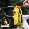 Ūdensizturīga velosipēda stūres soma 1,3 l - dzeltena