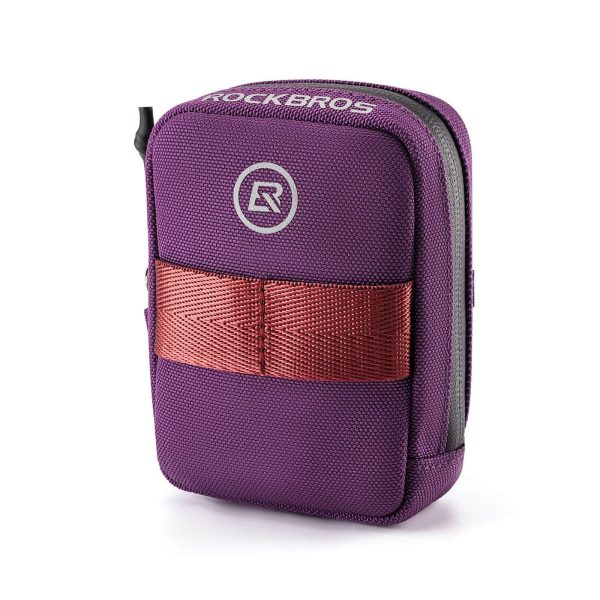 Velosipēda seglu soma 0,35 l - violeta