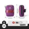 Velosipēda seglu soma 0,35 l - violeta