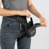 Motocikla augšstilba vai gurnu soma 1 l - melna