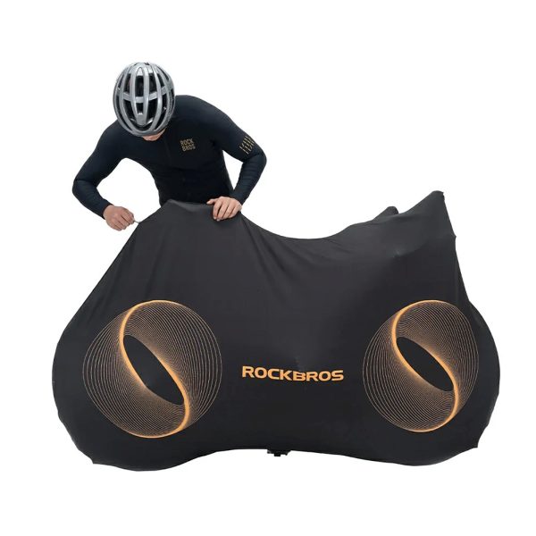 1035313-2-pokrowiec-elastyczny-na-rowery-gorskie-gravelowe-rockbros-hurtownia-dropshipping.jpg Elastīgs pārvalks 24–29 collu elektriskajiem grants kalnu velosipēdiem un 700C šosejas velosipēdiem — melns