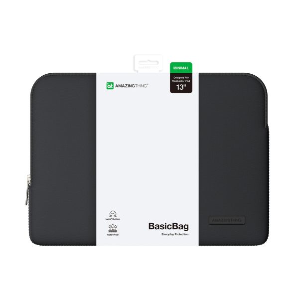 Minimalist BasicBag klēpjdatora soma MacBook Neo 13'' - melna