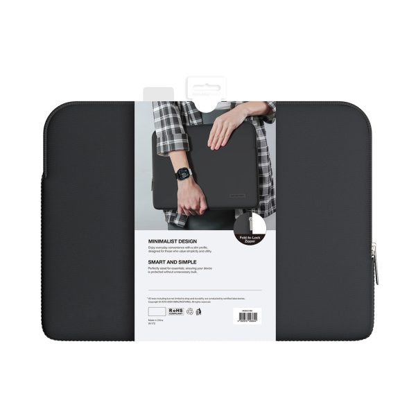 Minimalist BasicBag klēpjdatora soma MacBook Neo 13'' - melna