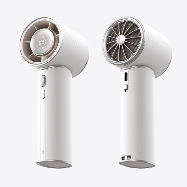 Mini pārnēsājams ventilators 4250 mAh USB-C - balts