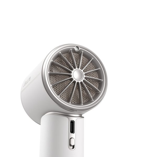 Mini pārnēsājams ventilators 4250 mAh USB-C - balts