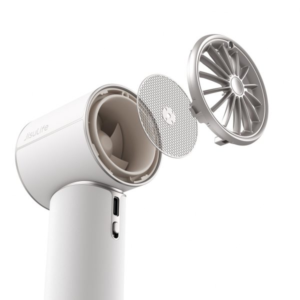 Mini pārnēsājams ventilators 4250 mAh USB-C - balts