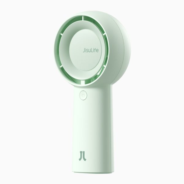 Rokas ventilators, mini pūtējs, pārnēsājams ventilators, 4000 mAh - zaļš