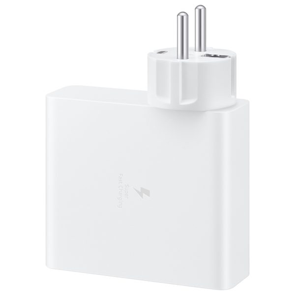 Samsung EP-TB410 USB-C PD 140W sienas lādētājs - balts