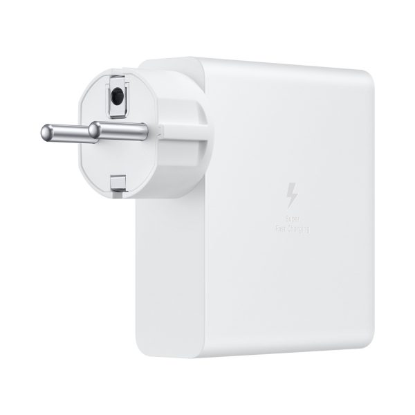 Samsung EP-TB410 USB-C PD 140W sienas lādētājs - balts